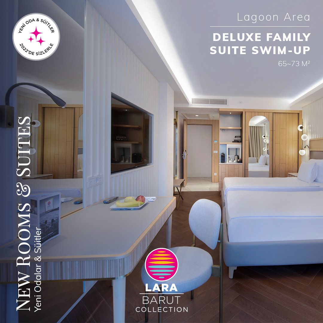 BarutHotelsTR's tweet photo. Discover our innovations waiting for you in 2022!

Upon a busy evaluation period, in which we have carefully handled the feedbacks we received from you, only a few months are left for our new facilities and services.

#Baruthotels #LaraBarutCollection #hotelroom #new https://t.co/JTzrWRdjUz