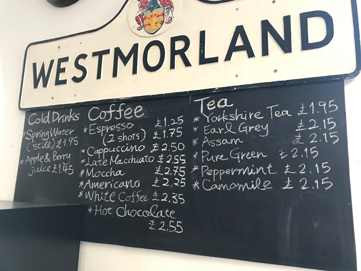 KendalMuseum's tweet photo. Tea or coffee? Enjoy a cuppa or a cup of freshly ground Farrer's coffee at the museum! Locally made biscuits from Romney's are available to buy from our shop area, too😊☕️ #teatime #coffeetime #freshlygroundbeans #biscuits #FARRERS #Romneys #kendalmuseum #VisitKendal https://t.co/e1DsXi9UfE
