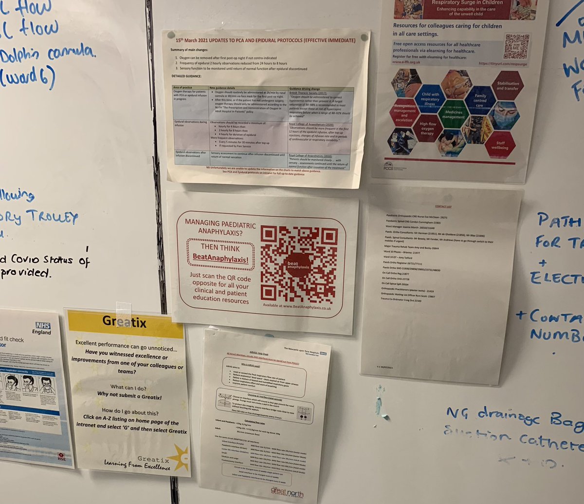 BeatAnaphylaxis's tweet photo. #BeatANAPHYLAXIS QR code posters up now on all surgical wards @GreatNorthCH! #SpreadTheWord @NuTHResearch @NewcastleHosps @cher_newcastle @Newcastle_NHS @NewcPaeds @NorthNetworks @NorthNetChild @NENC_ICS @JackieDanielNHS @AllergyNurseUK https://t.co/p03ohenc1R