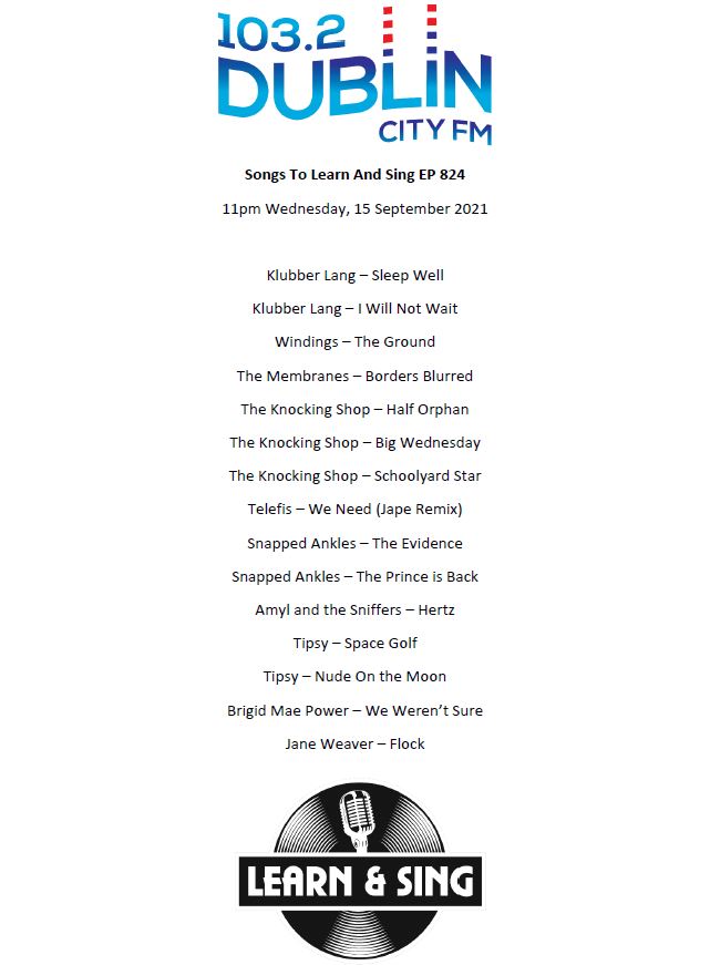 learnandsing's tweet photo. Latest #SongsToLearnAndSing show @dublincityfm top tunage from @KlubberM @membranes1 @KnockingBand @snappedankles @telefis1961
@amylandsniffers @windings @brigidpowerhi @JanelWeaver and a few from #tipsy #Playlist & #Playpack https://t.co/kLcepPwuNr https://t.co/d1uU5TVy1b