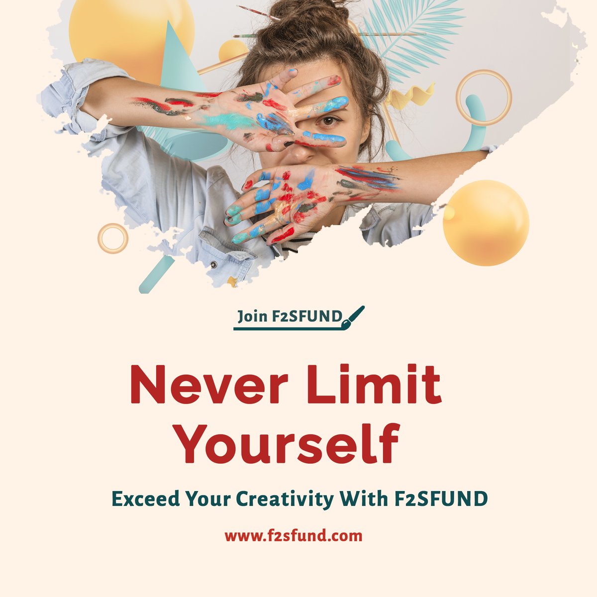 F2Sfund's tweet photo. If you have any self-limiting beliefs about achieving your goals, start feeding your imagination with positive truths―𝗯𝗲𝗰𝗮𝘂𝘀𝗲 𝗶𝗳 𝘆𝗼𝘂𝗿 𝗶𝗺𝗮𝗴𝗶𝗻𝗮𝘁𝗶𝗼𝗻 𝗵𝗮𝘀 𝗻𝗼 𝗹𝗶𝗺𝗶𝘁𝘀, 𝘁𝗵𝗲𝗻 𝗻𝗲𝗶𝘁𝗵𝗲𝗿 𝘀𝗵𝗼𝘂𝗹𝗱 𝘆𝗼𝘂.
Join the community now. #F2SFund https://t.co/oTy4tD8YfV