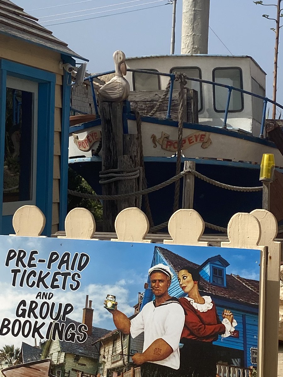 neilbell3's tweet photo. Just seen this guy in #popeyevillage 🇲🇹 https://t.co/VLxrMnxop7