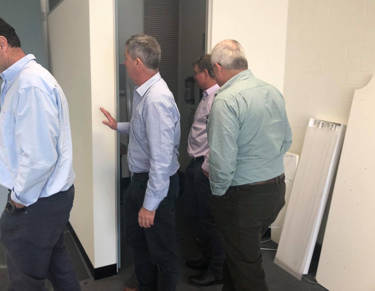 WAFarmers's tweet photo. BOARD MEETING โ
We had a very productive board meeting this afternoon. Kicking off with a quick tour of the progress on our new home that's been happening behind the scenes ๐
#shapingthefutureofagriculture
#wafarmersfirst
#supportlocal
#ausag https://t.co/JVp4rvecDv
