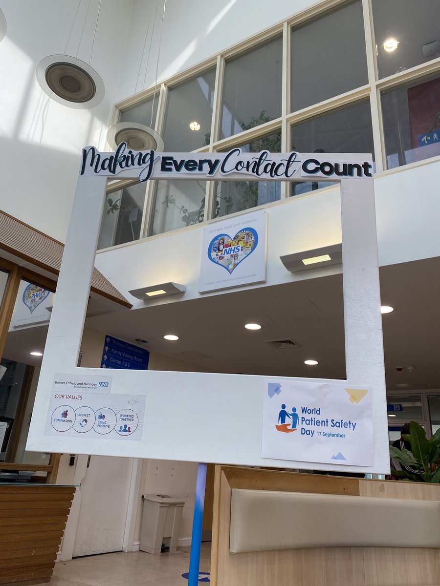 We are making every contact count! #teamBEH #NLFS come visit our booth in Camlet 3 reception — @ArthurGCooke and <a href="/FrancescaSmarg1/">Francesca Jays</a> are ready to talk about #PhysicalHealth and #PatientSafety! #WorldPatientSafetyDay2021