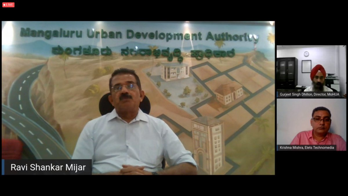 egovonline's tweet image. Ravi Shankar Mijar, Chairman, #Mangalore Urban Development Authority, said, &quot;From top to toe all the processes in the authority has been #digitalized. We&apos;re also looking ahead to bring in e-payments.&quot;  
#IndiaTransformationSummit @mangalurucorp