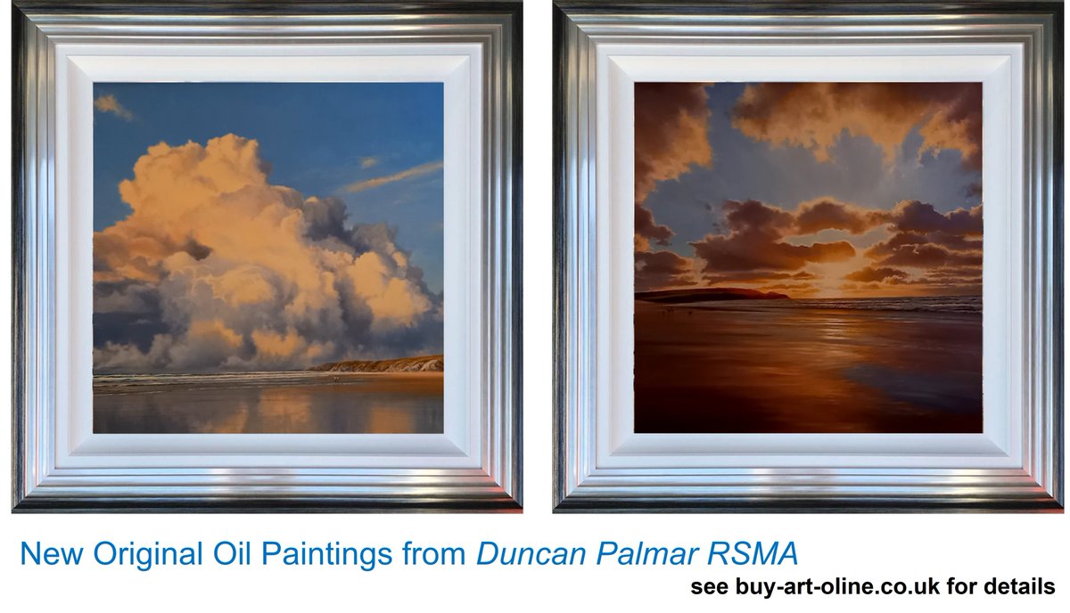 Superb new originals from Duncan Palmar showing Stepper Point and Pentire Head from Polzeath. 
See the details ... tinyurl.com/pe5xb8tc
#OriginalOilPaintings #Polzeath #DuncanPalmar