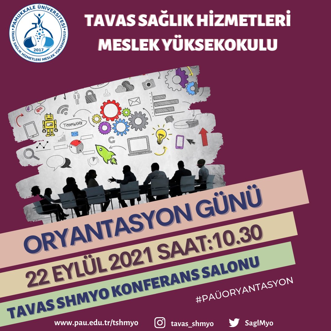 Oryantasyon Programımız...
#paüoryantasyon 
#paü 
#tavasshmyo