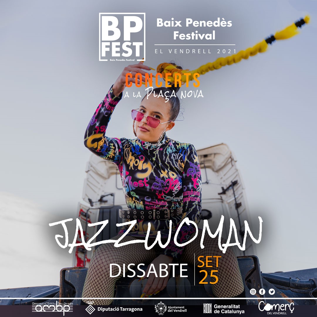 BPFest's tweet photo. JAZZWOMAN

Rap des del Païs Valencià
Plaça Nova del Vendrell a les 22h

Entrada gratuïta
No cal inscripció prèvia (punt d’accés a la plaça)
Distància – Mans – Mascareta
https://t.co/LKekJMGkrS https://t.co/jdqrwICwXZ