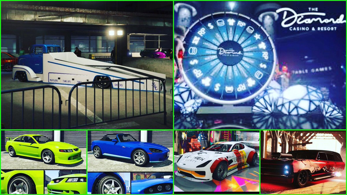 TgsRockstarClub's tweet photo. [VEHICULE GRATUIT] 11 NOUVEAUX AJOUTS POUR LA ROUE DU CASINO ET LA COURS... https://t.co/RLYwbIqQ4I via @YouTube Source 👉🏼@TezFunz2 / #FreeCars #GTAOnline #GTA #GTAVOnline #GTA5 #GTAV #RockstarGames https://t.co/TA9QC9KWVI