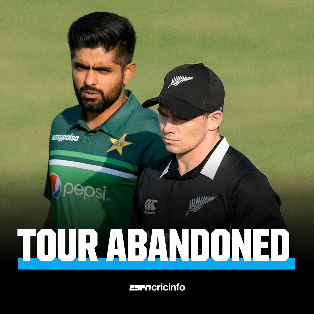 SyedMaazMustafa's tweet photo. New Zealand team stay in Pakistan almost for a week and in last moment they cancelled the tour due to security concerns. This act of NZ will ruin the image of Pakistan infront of upcoming tours teams like England and Australia.
#PAKvNZ https://t.co/UHNYEHZqDc
