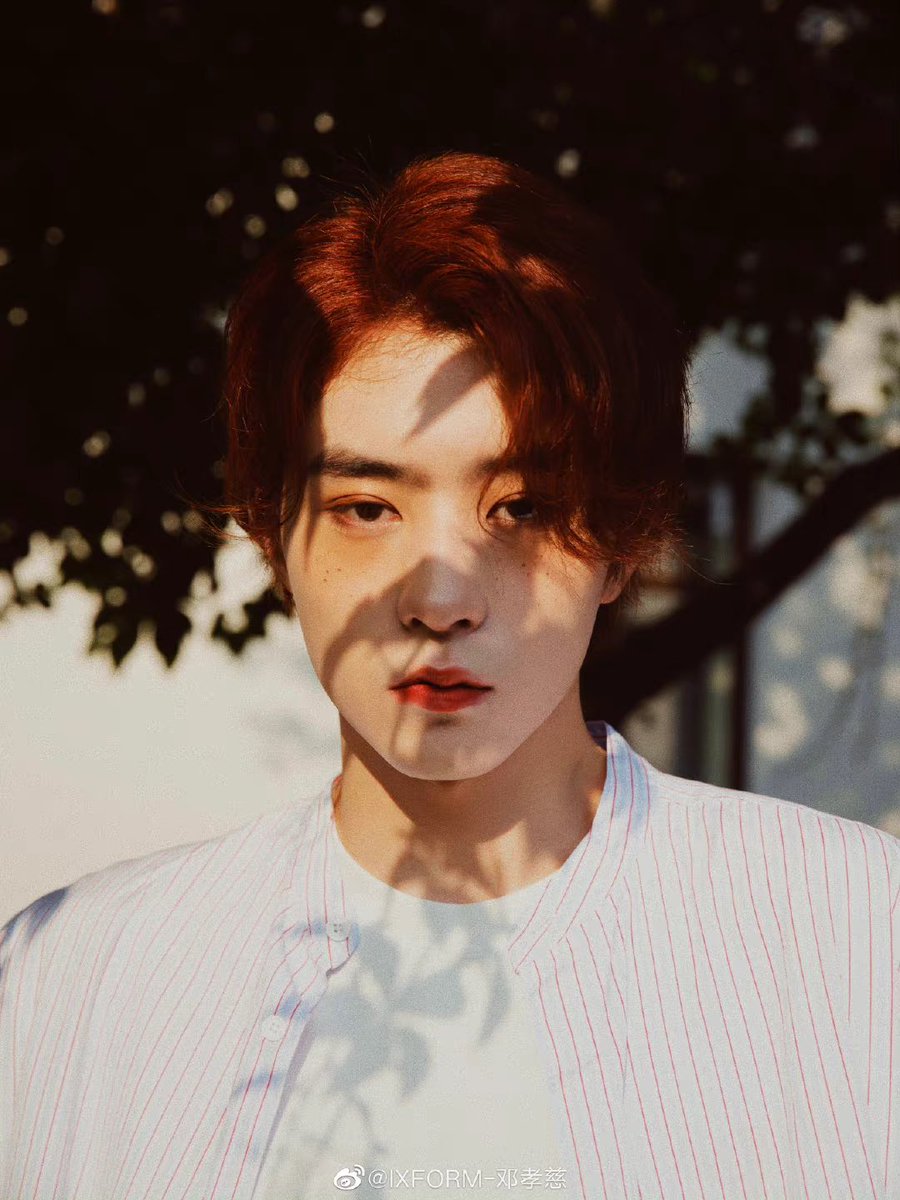 ixformation's tweet image. something about xiaoci with red hair 🤤🤤