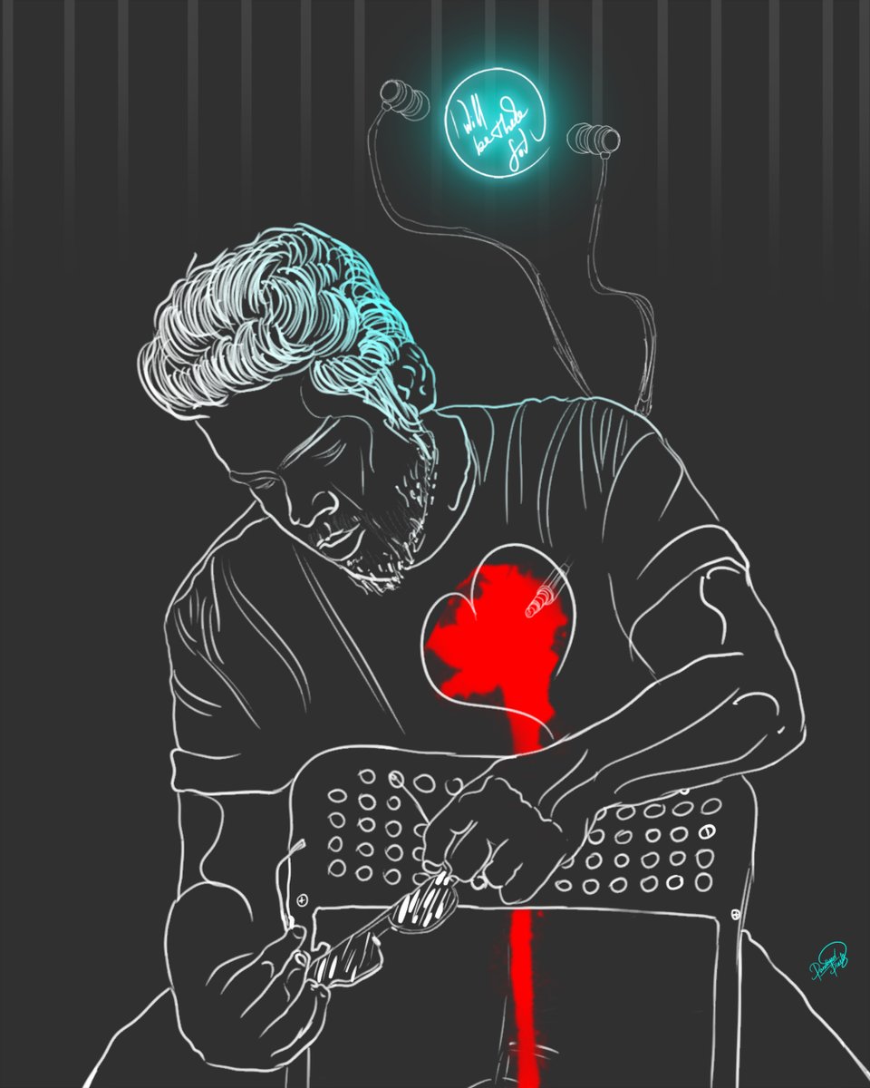 Pandiyan_Pixels's tweet photo. I Will Be There  For You  Black heart
#ConceptArt #U1 #Yuvan https://t.co/UlGDziczu2