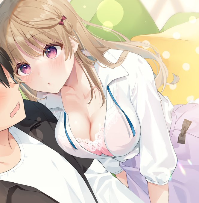 「ダーリン、私とキス、しよっか?❤️」 