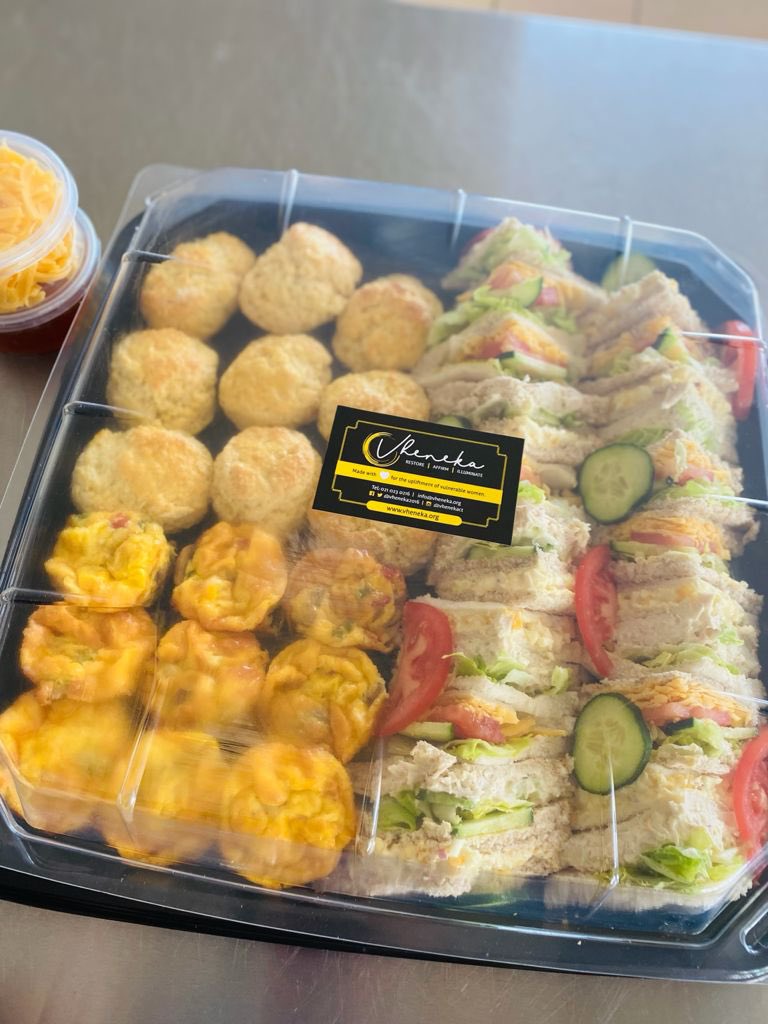 Special request platter for <a href="/foodforwardsa/">FoodForward SA</a> : sandwiches, scones, and mini frittatas.
Thank you for your continued support #supportsmallbusiness 🌻

#capetowncatering #womenempoweringwomen #supportblackownedbusinesses #foodplatters #survivorupliftment #culinarytraining #