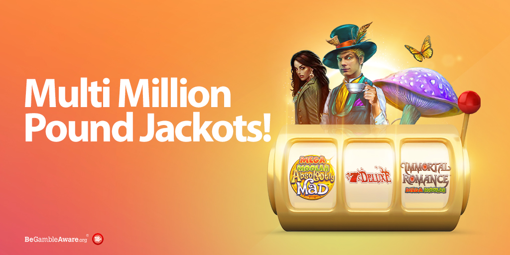 bgo_official's tweet photo. 💰 There are plenty of great jackpots to be won at bgo, including Mega Moolah's Mega Jackpot, which currently stands at over £5 million!

Play Now 👉 https://t.co/uio4xK2a2p

🔞 https://t.co/7xPzCAt0Md https://t.co/fggYFtE51Y