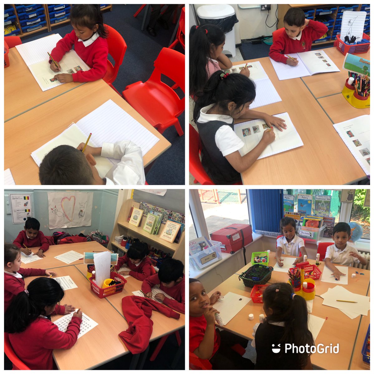 Y1Bps's tweet photo. 1CK are working hard in our writing lesson today. 😊 https://t.co/JWYnHtwQ9d
