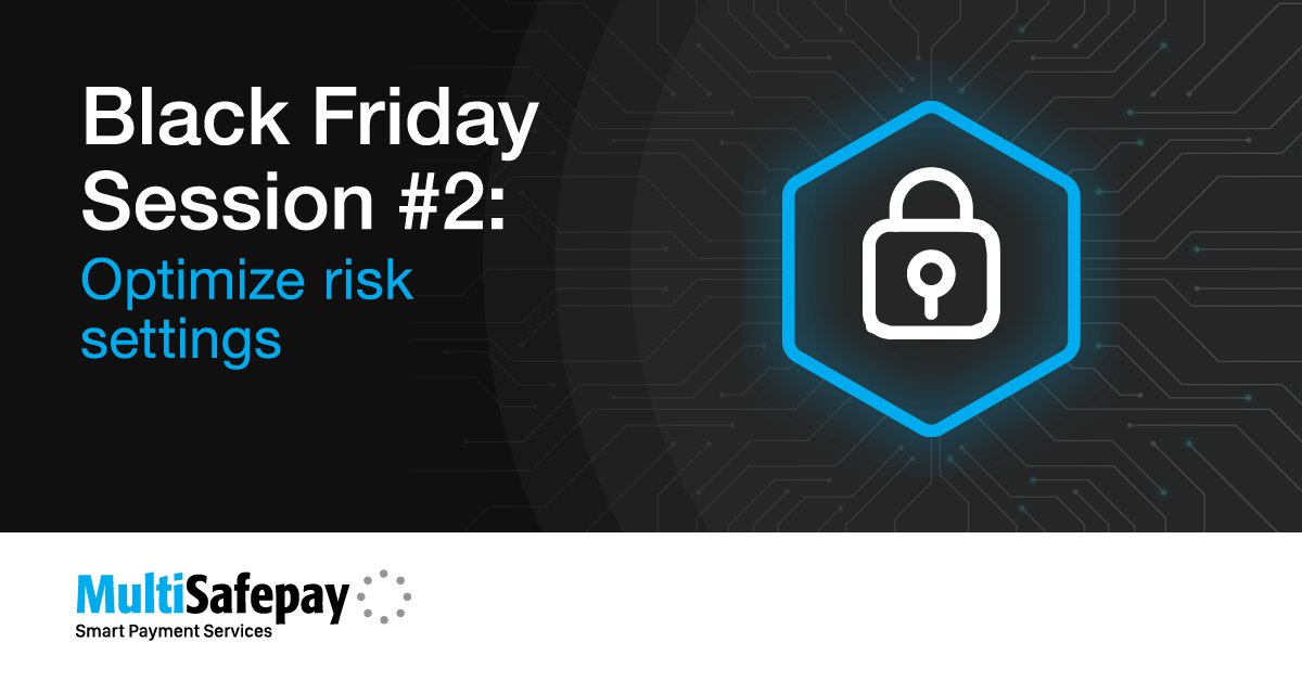 Did you know that a single cyber-attack can cost retailers an average of  €185,000? 

Learn how to build a standout checkout for Black Friday and beyond by levelling up your risk settings → bit.ly/3nIgr6K

#multisafepay #ecommerce #BlackFriday #CyberMonday