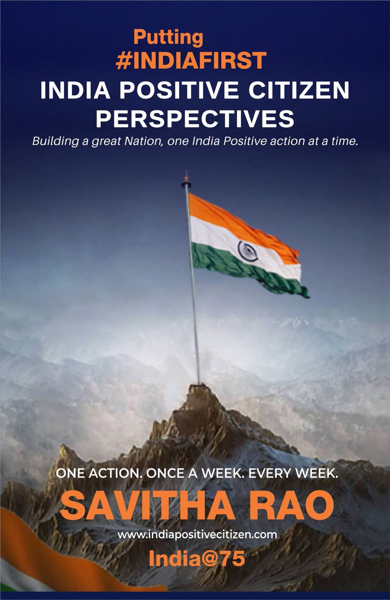 savitha_rao's tweet photo. On the occasion of @narendramodi ji's birthday I am pleased to share about my new book. This was inspired by his #MannKiBaat in June 21. It features phenomenally India Positive Citizens. 
Kindle book is live.

#PuttingIndiaFirst #IndiaPositiveCitizen #HappyBdayModiji #IndiaAt75 https://t.co/LGNYNAONRP