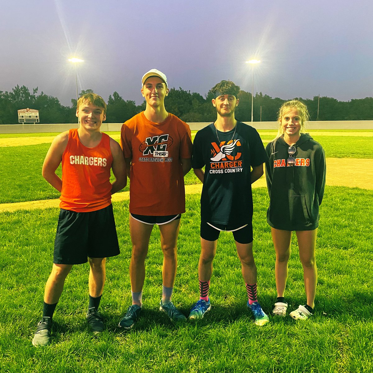 Last night we celebrated our seniors. Wil Campbell, Tim Lueking, Elijah McCartney, and Claire Bonwell, ladies &amp; gentlemen! I couldn’t have asked for a better group to lead this season. Congrats to them and their families for all their hard work over the years.