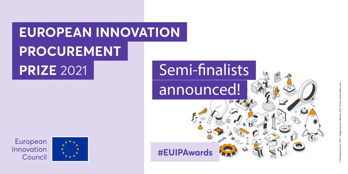 The National Centre for Research and Development @NCBR among 11 finalists of the first #EUIPAwards edition👉 bit.ly/2XmMMoo 🏆Winners to be announced at #EICSummit21 Fingers crossed 🤞🤞