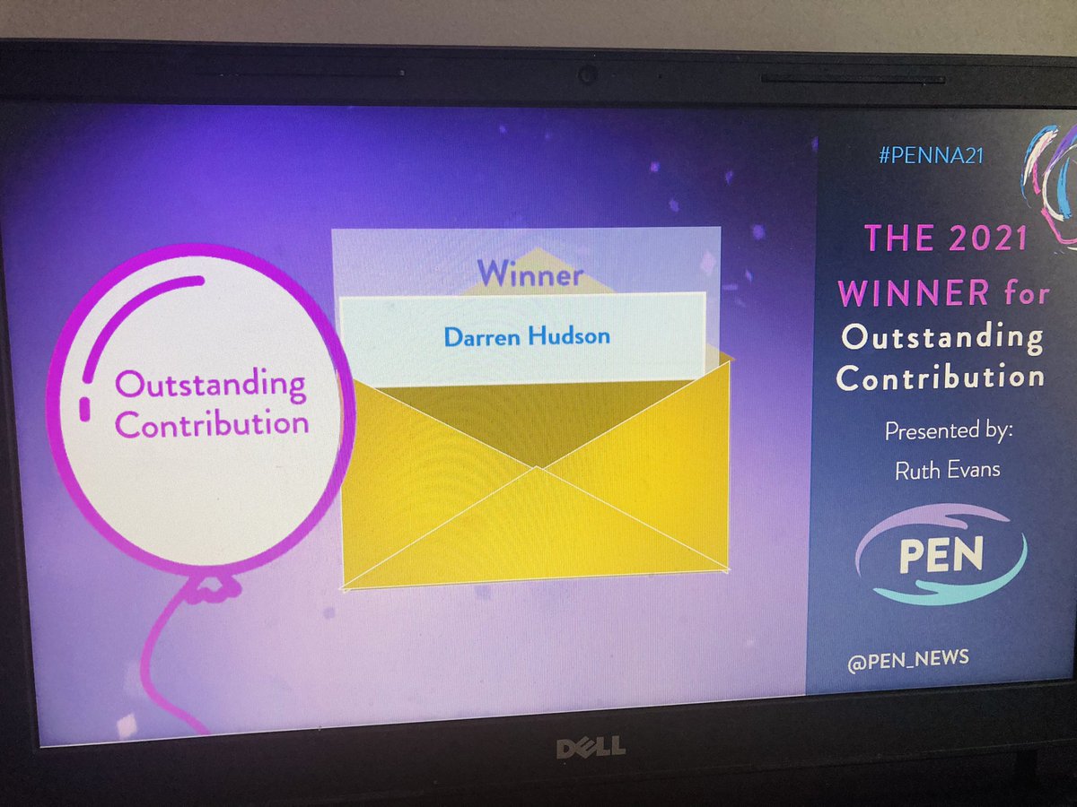 PEN_NEWS's tweet photo. We are delighted to announce that this years Outstanding Contribution Award goes to @dazman78. Huge Congratulations Darren! 🏆🏆🏆 #PENNA21 #PatExp https://t.co/OgABswda4H