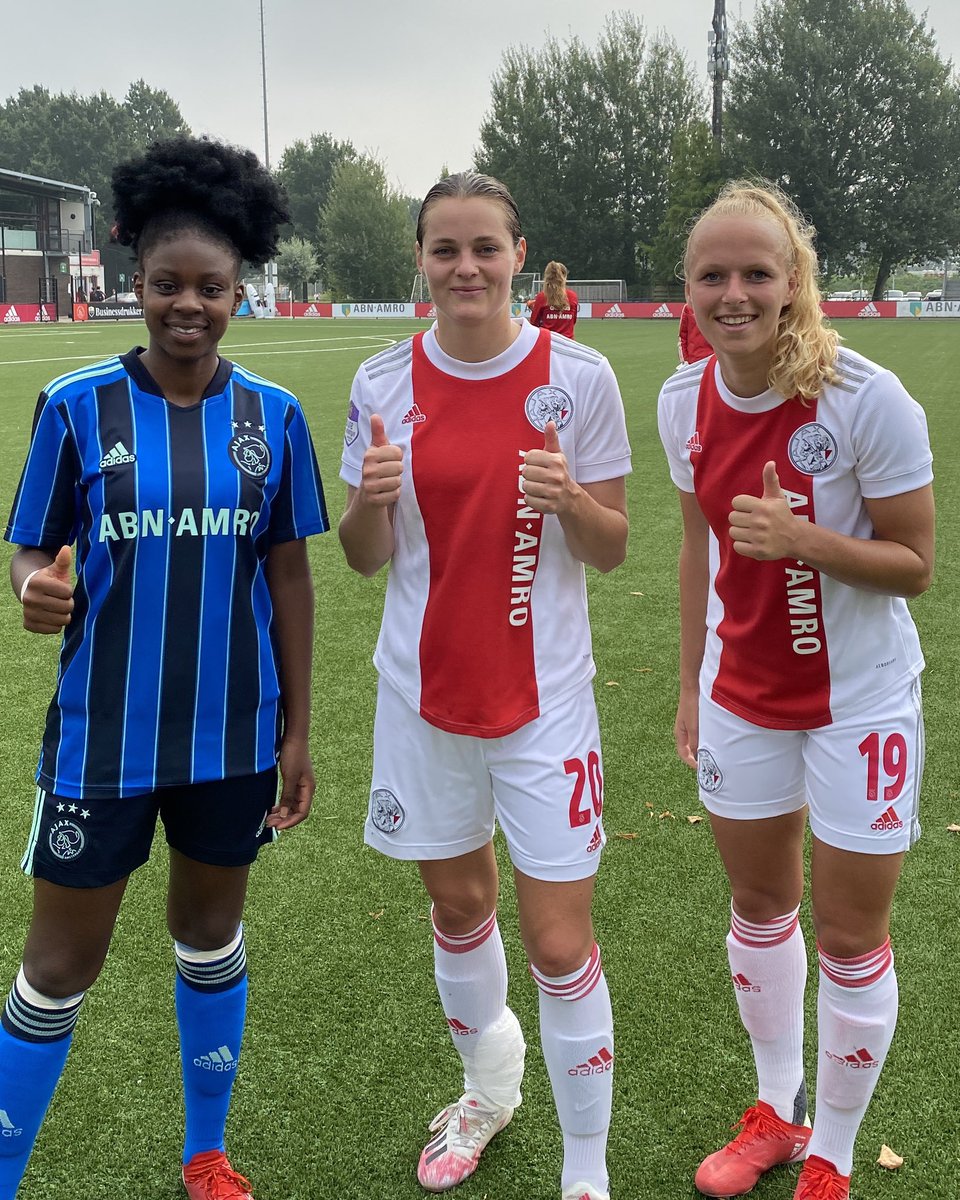 Friendly vs. Ajax Talententeam!
➥ 3-1
⚽️ <a href="/TinyHoekstra/">Tiny Hoekstra</a> 
⚽️⚽️ <a href="/eshlybakker/">Eshly Bakker</a> 
⚽️ Elisha Kruize