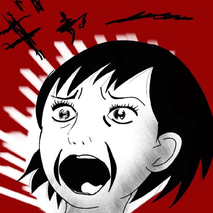 楳図かずお風のtwitterイラスト検索結果