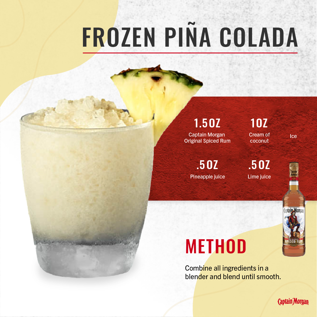 Do your customers like Pina Coladas? Help them escape the heat with Captain Morgan's Frozen Pina Colada, and connect with us to stock up on @CaptainMorganCA today.