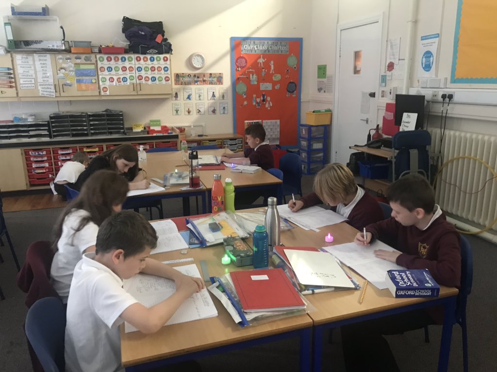 missmcindoe's tweet photo. We enjoyed listening to some calming music from Japan today during our Writing lesson. P6M used their plans to write an information report on a subject of their choice. I was blown away by the concentration and hard work everyone put in 😁👏 https://t.co/XP7l137DcL
