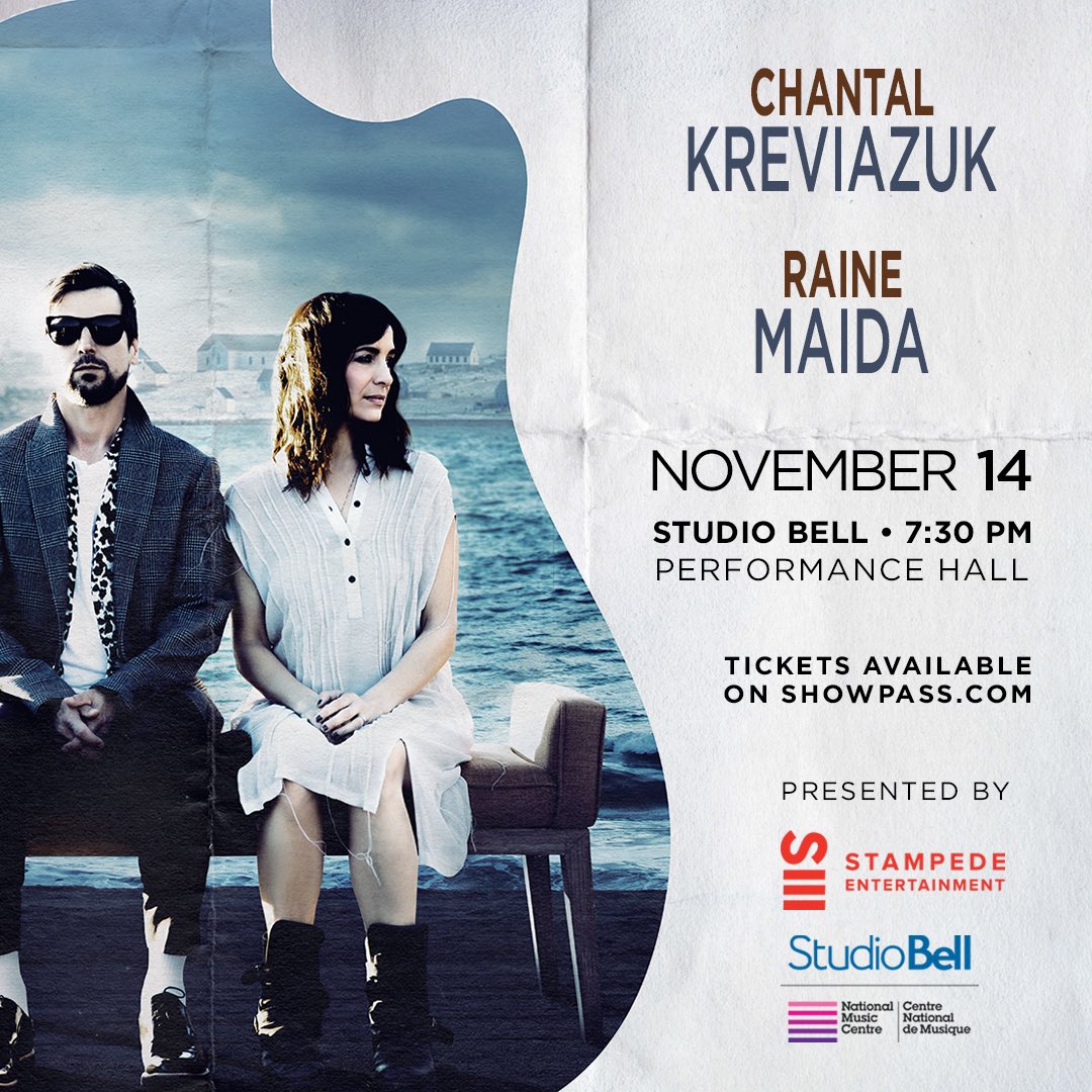 On sale now #calgary!  For tickets: showpass.com/rainechantal

<a href="/chantalkreviaz/">chantal</a> <a href="/rainemaida/">raineanthonymaida</a>