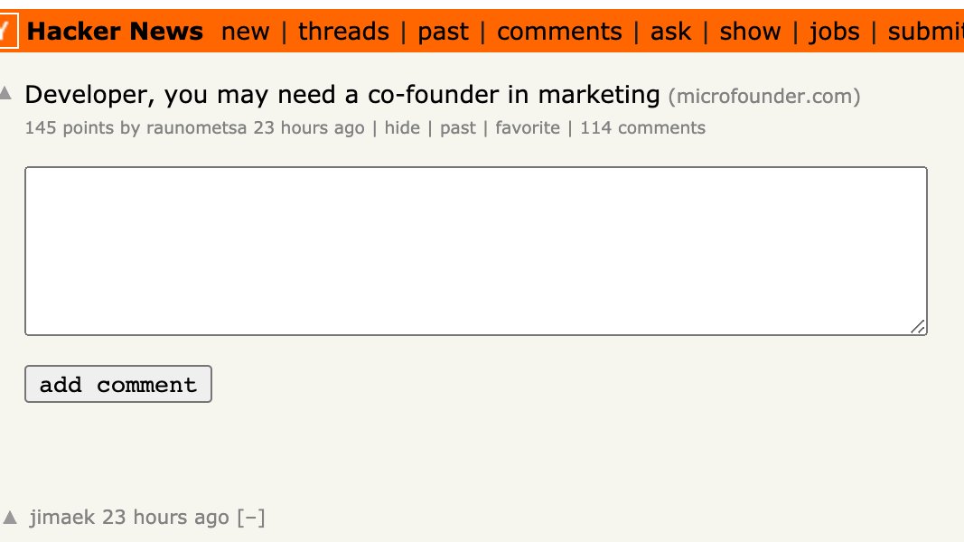 Agree or disagree? Comments are always good on <a href="/newsycombinator/">Hacker News Bot</a> — no holding back.

news.ycombinator.com/item?id=285537…