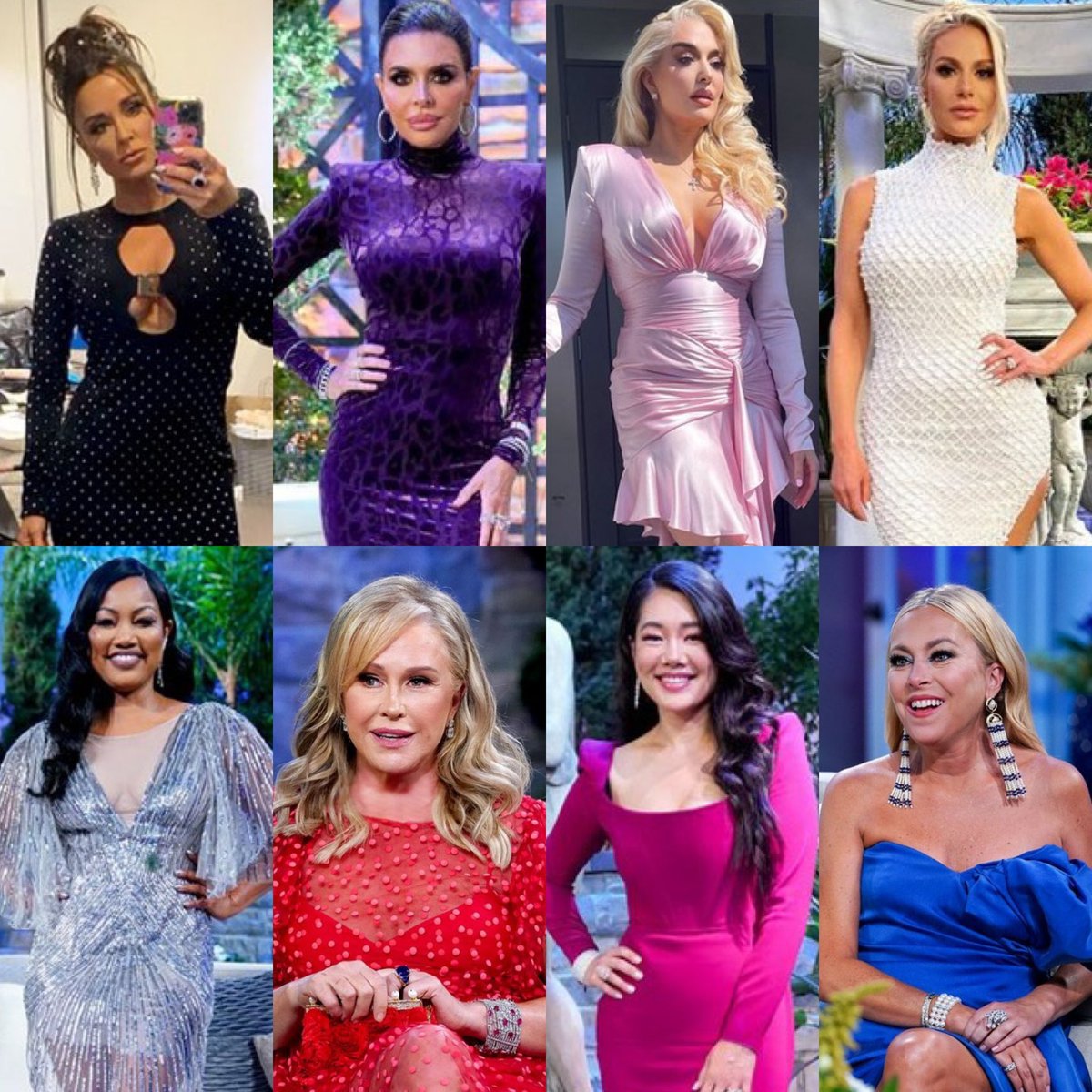 JaysRealityBlog's tweet image. Whose reunion look is your favorite? 💎 #RHOBH