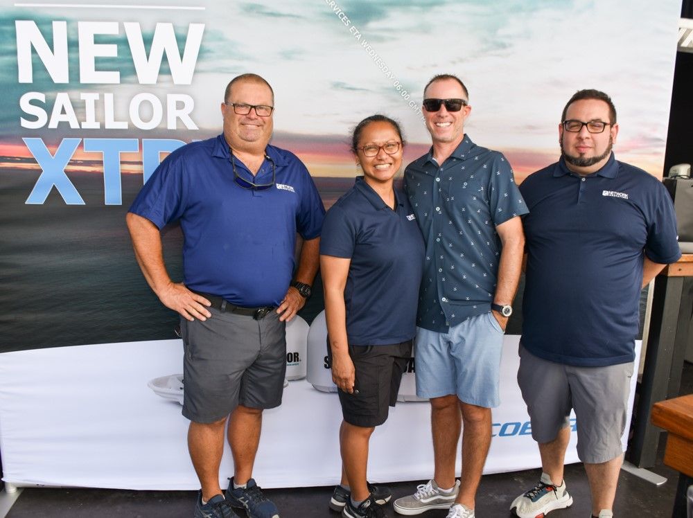 We’d like to thank our partner, <a href="/CobhamSATCOMMar/">Cobham Satcom Maritime</a>, for a great launch event for the SAILOR 1000 XTR Ku – our team had a blast.

🌊 Want to know more? Reach out for better business with SAILOR XTR:  hubs.li/H0Xydt10 

📸: Photo credit to <a href="/CobhamSATCOMMar/">Cobham Satcom Maritime</a>!