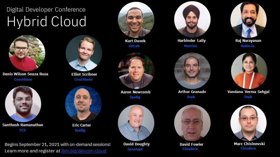 Our top #build #partners are joining us at the upcoming #HybridCloud Digital Developer Conference (#DigDevCon) on September 21st! Register now at: ibm.biz/devcon-cloud And attend 'Track4: Partner Ecosystem Corner' ! @rwlord @wtejada223