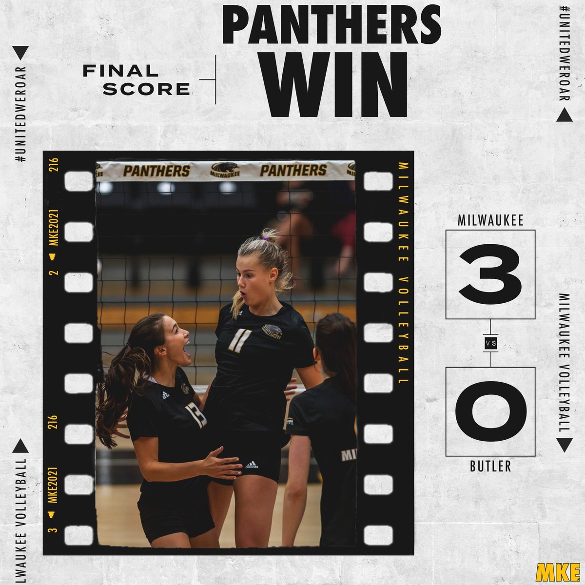 𝗕𝗥𝗘𝗔𝗞 𝗢𝗨𝗧 𝗧𝗛𝗘 𝗕𝗥𝗢𝗢𝗠𝗦! 

#UnitedWeRoar | #NCAAVB