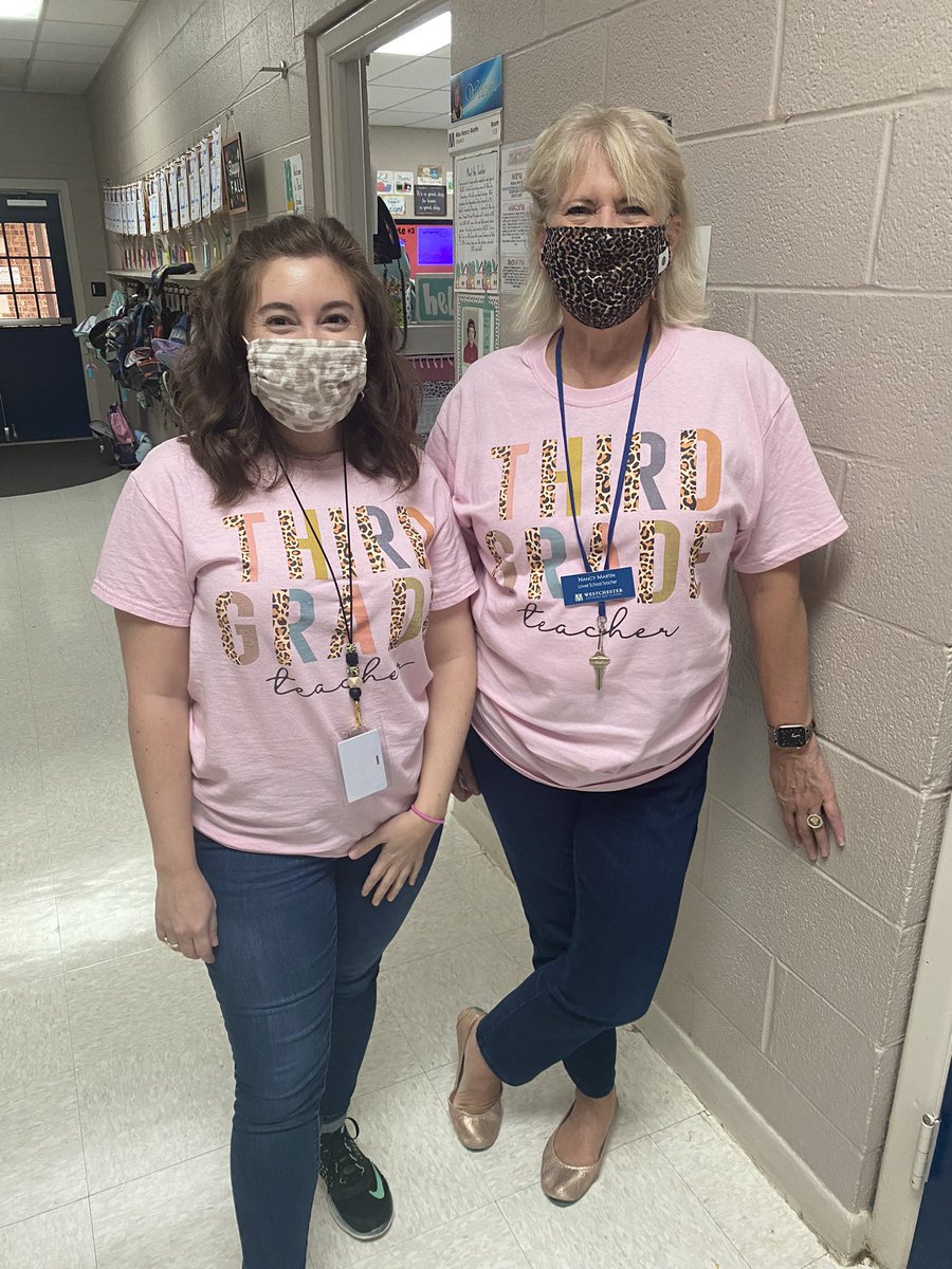 WCDS_Lower's tweet photo. We’re feeling this teacher pride from the Third Grade “Dream Team!” 😻You can tell Miss Martin and Miss Conrad ❤️ what they do! #WCDSGrade3 https://t.co/xl8N7fr0ob