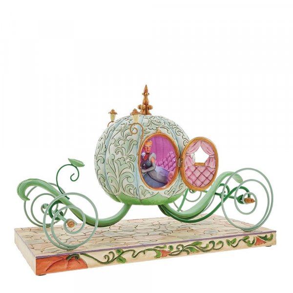 TierneysGifts's tweet photo. Cinderella has just arrived at TierneysGifts in her magnificent carriage. Magically transformed from a pumpkin to a beautiful carriage, Cinderella's coach brings her to the ball. With lighted features this is a Disney masterpiece, by Jim Shore. https://t.co/f7uBTKQFrS https://t.co/EvyZnKWyIF