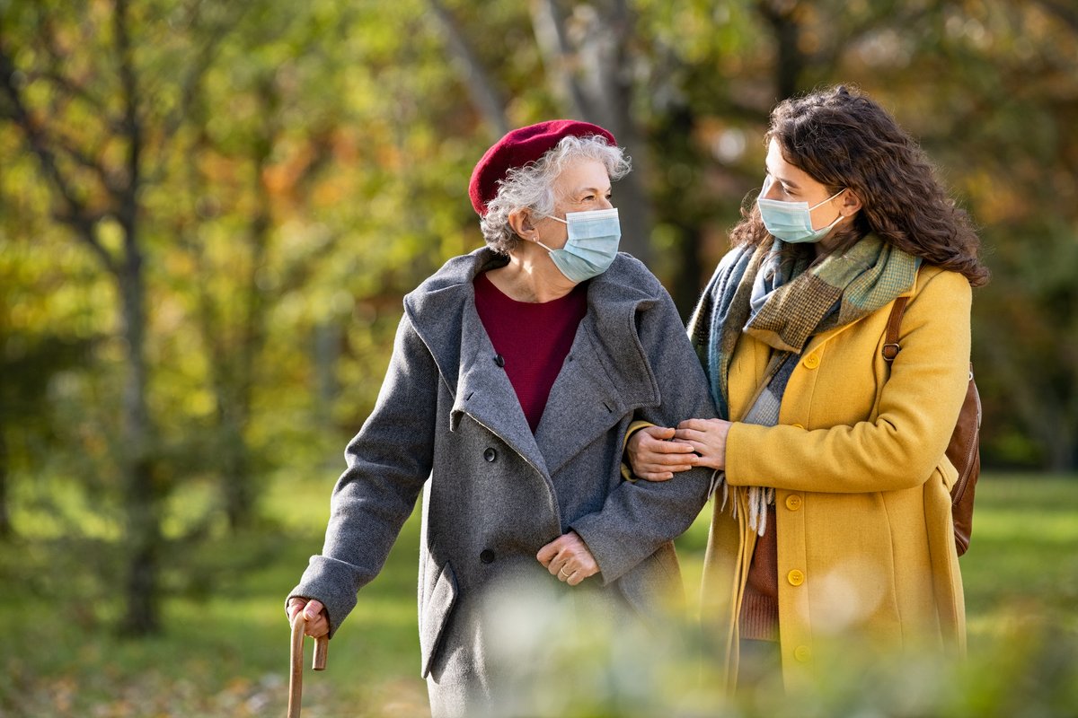 nia_demography's tweet photo. Older adults' weekly in-person contact fell substantially (61% to 39%) and more so in residential care (56% to 22%), where nearly four in ten transitioned to less-than-weekly in-person contact with a nonresident family members or friends (doubling to 8 out of 10)... https://t.co/r93hUAziJa