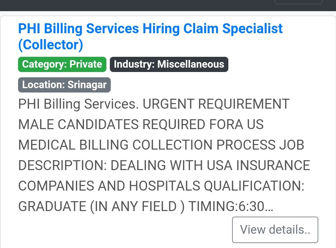 #job #jobs #jammu #kashmir #hiring #jehlum #vacancy #placement #recruitment #jobsinkashmir #jobsinjammu #srinagar #jobsinsrinagar  #kashmirnews #srinagarupdates #Kashmiri
#KashmirJobs #JammuJobs  #jammuUpdates #SrinagarJobs #employment #jobsinjk #jobsearch #KashmirUpdates