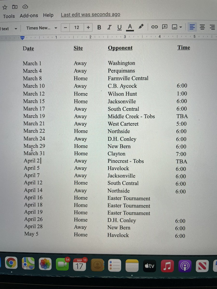 JHRbaseball's tweet photo. 2022 ⚾️ schedule is complete! Lots of great opponents and a new conference! Can’t wait for a full, hopefully normal season! https://t.co/69bXYW3zqK
