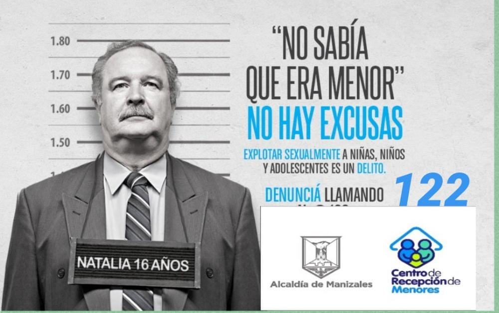 crmenores's tweet photo. Denuncia la trata de personas a las líneas gratuitas a disposición.
-Desde un fijo: 01-8000-522020
-Desde un celular: 122
#AlcaldíadeManizales
#SecretaríaDeGobierno
#CentroDeRecepciónDeMenores
#ProgramaTrataDePersonas https://t.co/y8UaBEyXo8