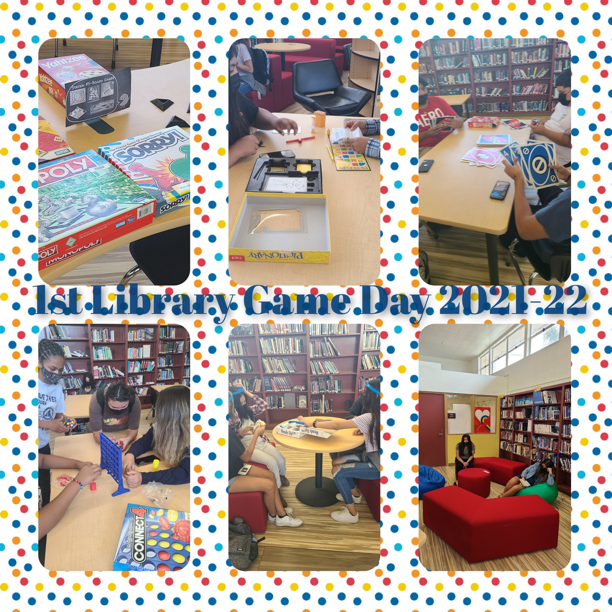 Colton High Library on Twitter "CHS Library Programs ongoing. Come