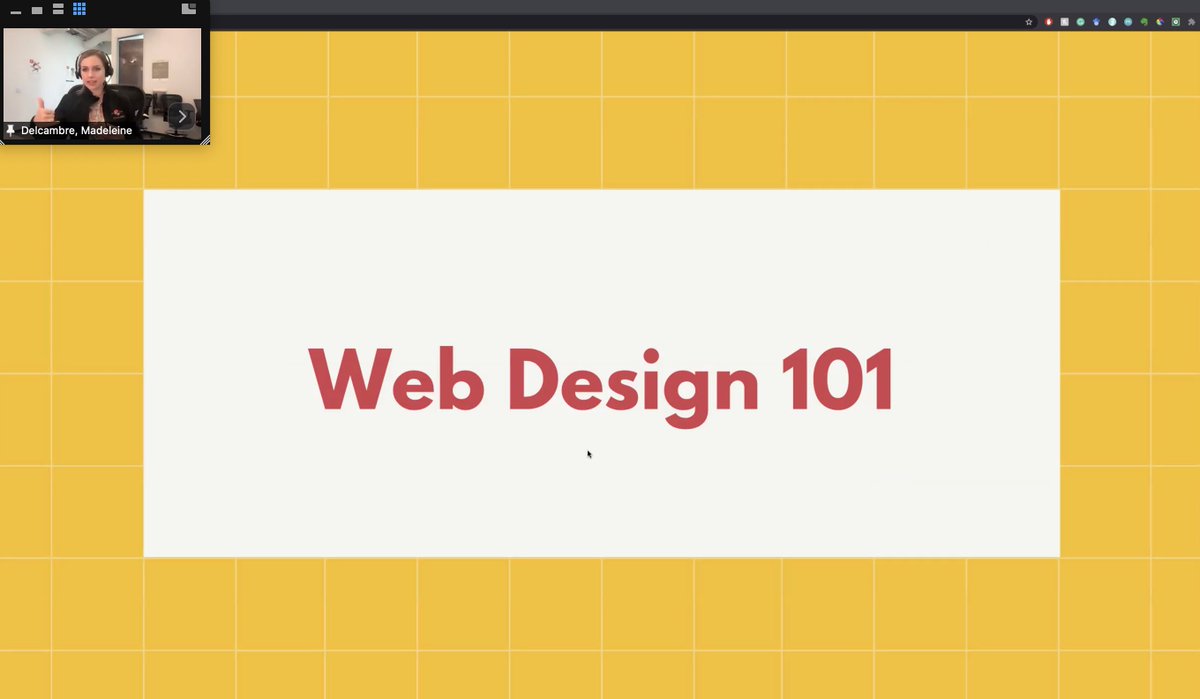 basecampcoding's tweet image. Madeleine Delcambre, a UX Designer at @CoreLogicInc, spoke with the students of Year 6 about the importance of a user’s experience within a website. Along with that, she also went over tips on creating a professional website. Thanks, Madeleine! #Codingforall #CSinMS #MSCodes