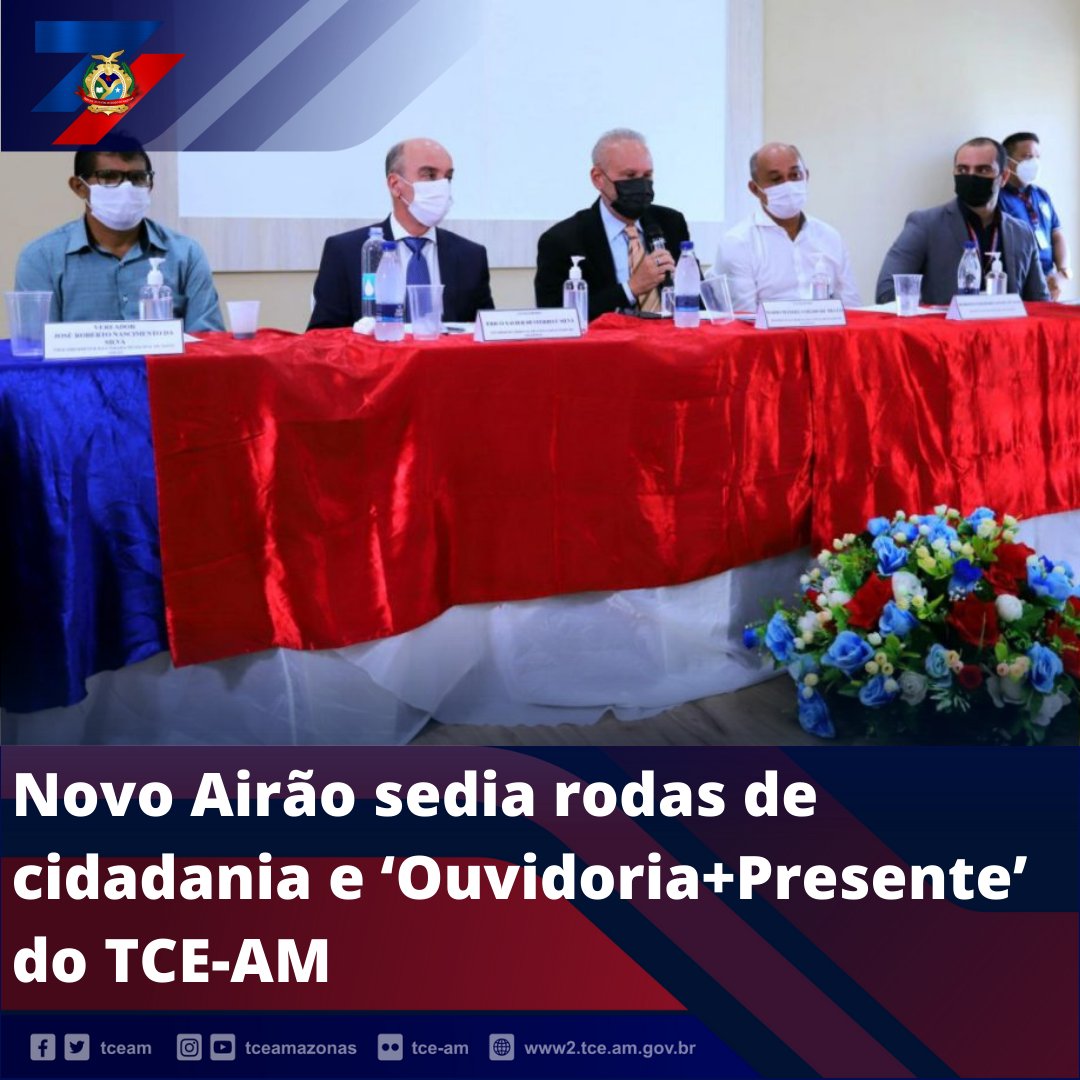 Tceamazonas's tweet photo. O município de Novo Airão sediou, desde a última segunda-feira (13), o projeto ‘Ouvidoria + Presente’ realizado pela Ouvidoria do Tribunal de Contas do Amazonas (TCE-AM).

Leia mais no site do TCE-AM

#tce #tceam #ouvidoria #auditoria #tceamazonas  #ecp #redetce #redecomunicacao https://t.co/nA5JgYymYO
