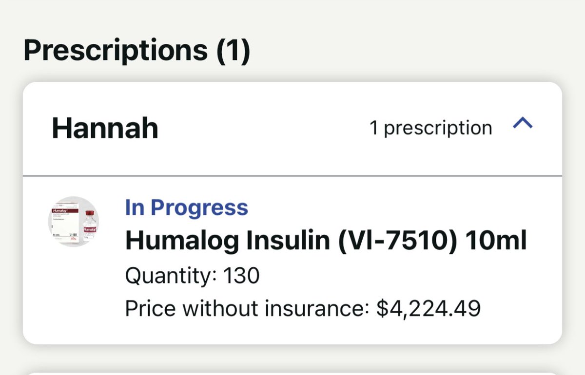 Love that without insurance I wouldn’t be able to afford to live 🥰🤗 #Insulin4all