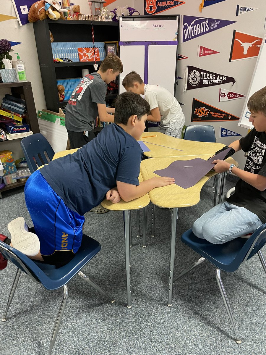 GHS_Ditto's tweet image. Critical thinking skills, team building skills. Who can make the longest paper chain with 1 sheet of paper, 2 ft of tape, 2 minds, 1 pair of scissors? #AVIDIZED #Avidtudes @AMSpirates