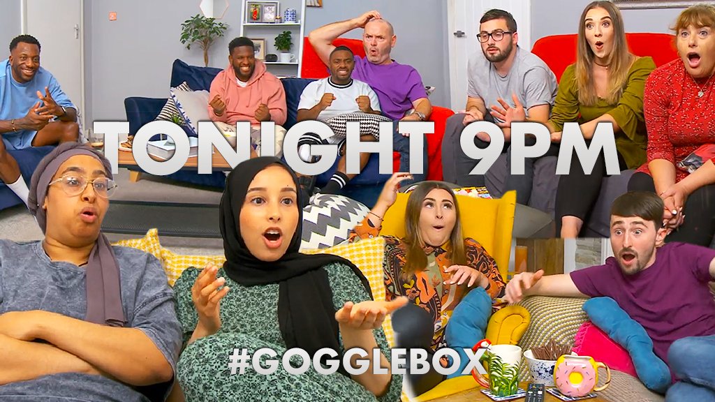 🎉WE’RE BACK!🎉

Join us for BRAND NEW #Gogglebox, tonight 9pm on <a href="/Channel4/">Channel 4</a>!

Here’s a little clue as to what’s on the show…

😍👗🎾🌊🚶🦠✏️🧠