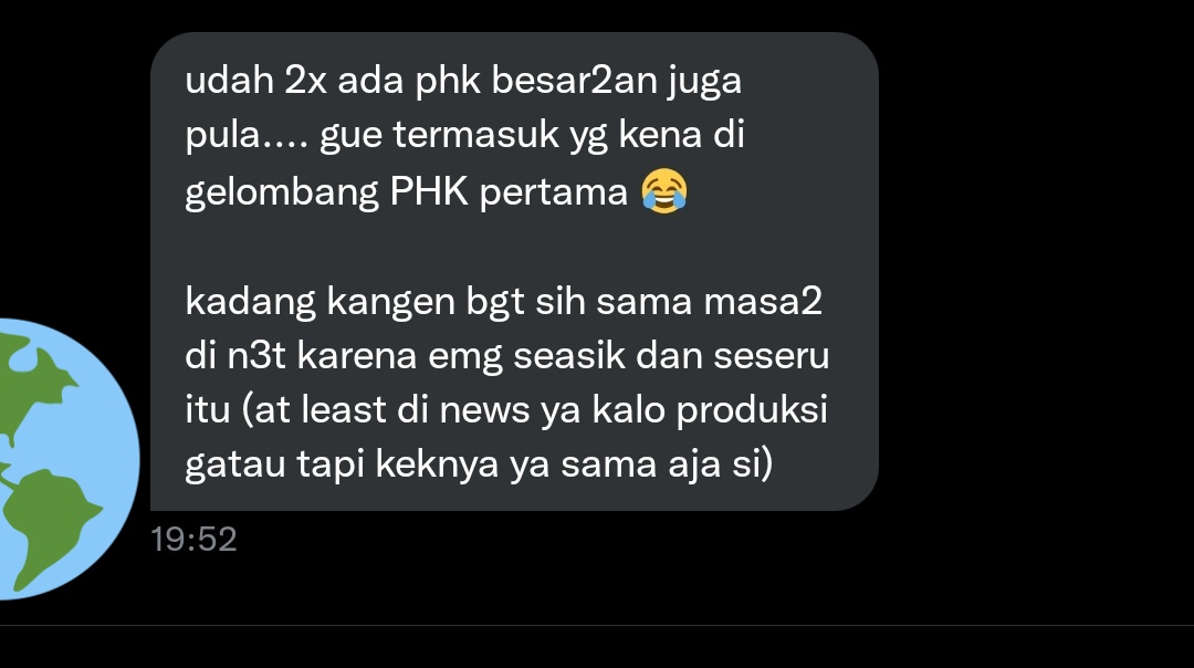 tvindonesiawkwk's tweet photo. dari kemarin pada nanyain N3T TV

nih testimoni dari ex salah satu karyawan nya, dari PHK massal hingga desas desus mau dijual ke grup nya pak HaTe 👀 https://t.co/i1x0Yh9G4C