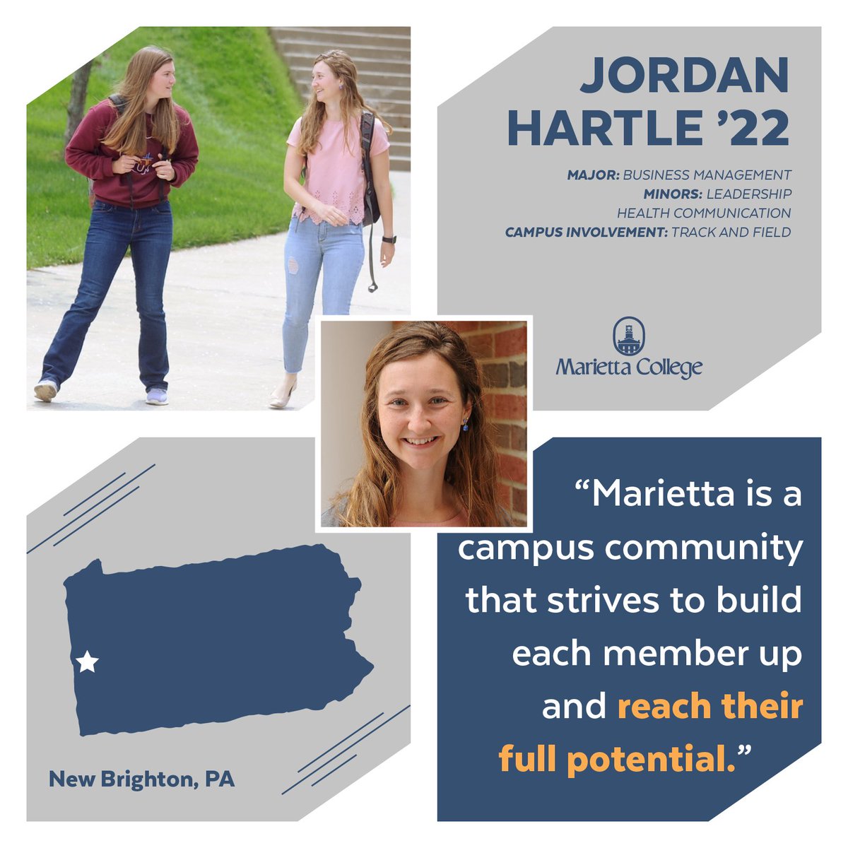 Marietta College tweet media