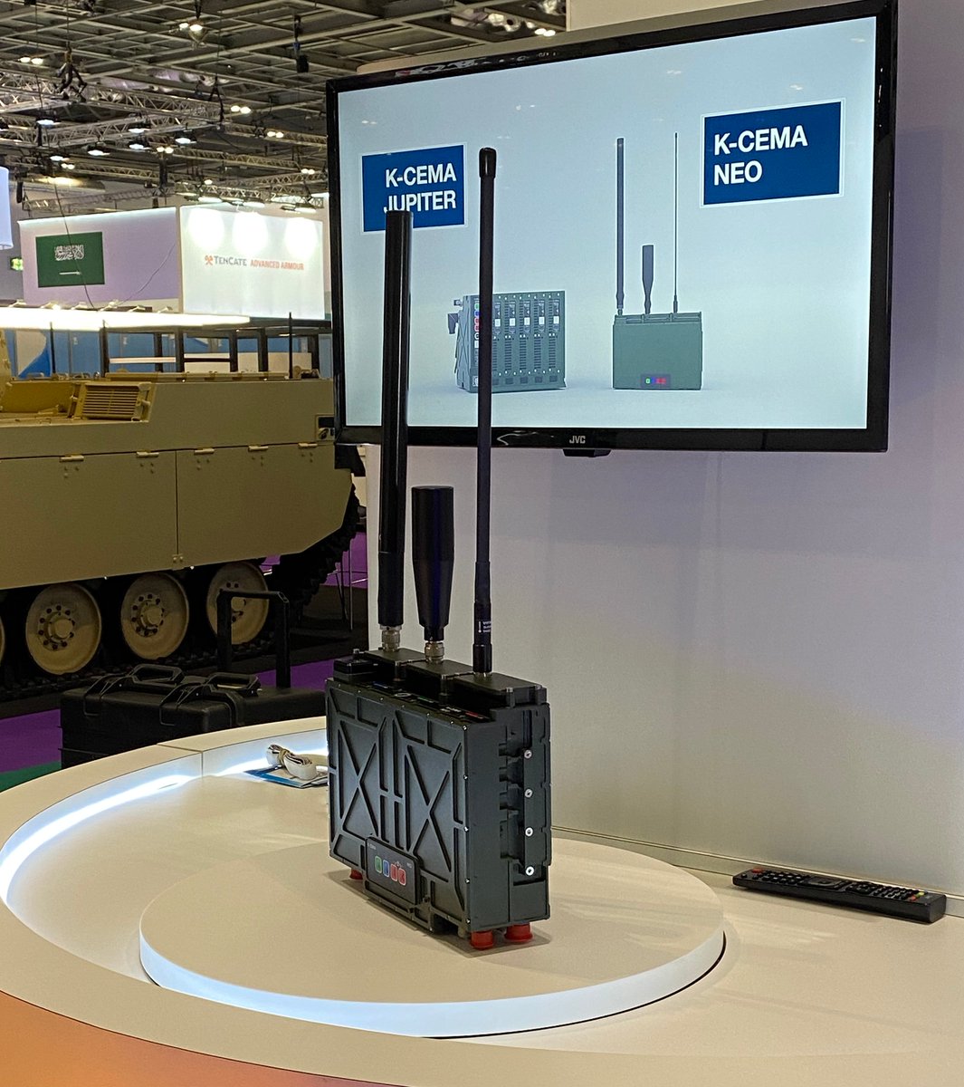 It's a wrap! The end of an amazing week at DSEI 2021.  Incredible to see so many people attending this year, and to have such a hugely positive reaction to the K-CEMA Neo that we launched at the show this week!  Thank you to everyone that took time to meet with our team. #success